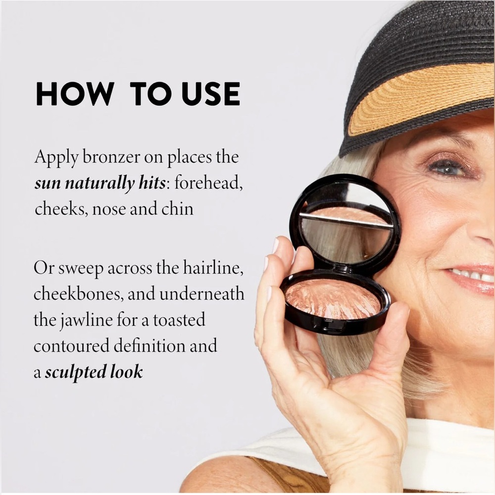 Laura Geller Baked-n- Brighten Bronzer in Fair - Picture 3 of 7